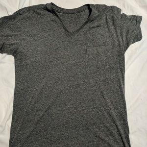 Grey V-Neck